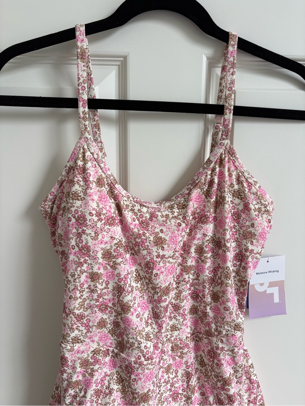 JoyLab Women’s Cinch Back Active Dress NEW Pink Floral Print | M - Picture 5 of 9